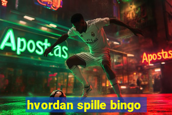 hvordan spille bingo