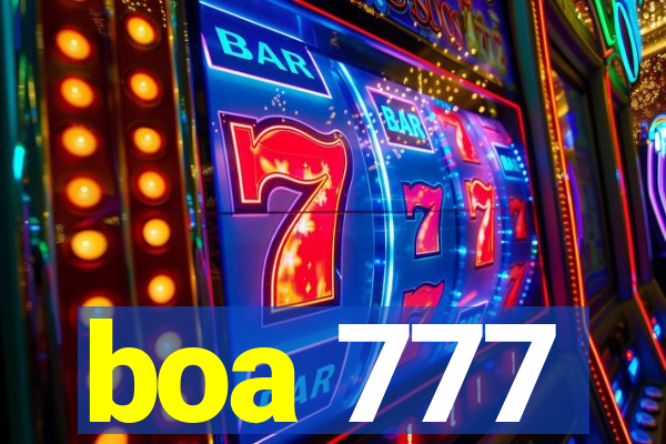 boa 777