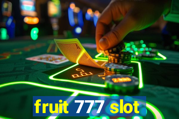 fruit 777 slot