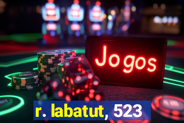 r. labatut, 523