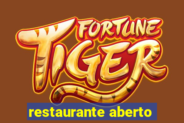 restaurante aberto