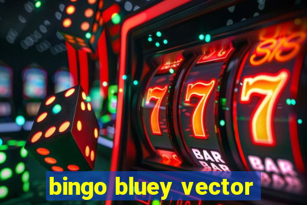 bingo bluey vector