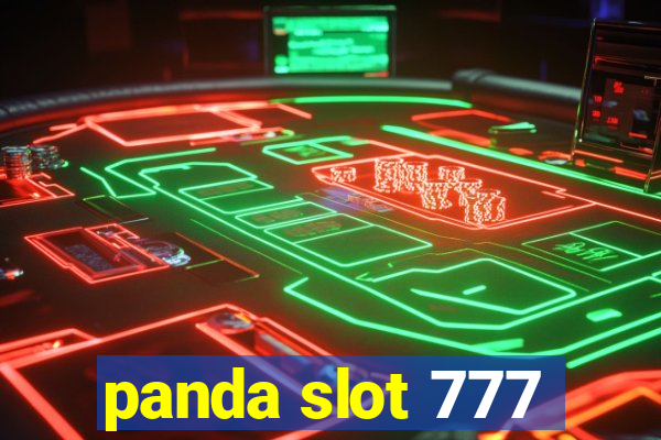 panda slot 777