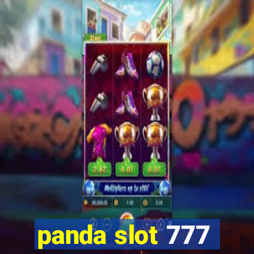 panda slot 777