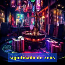 significado de zeus