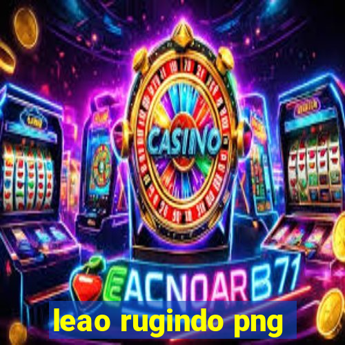 leao rugindo png