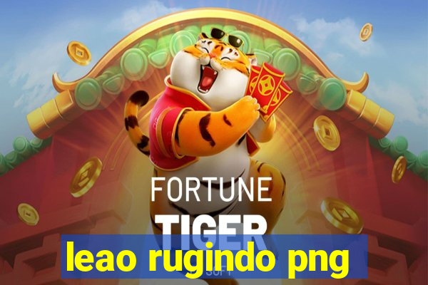 leao rugindo png