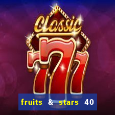 fruits & stars 40 christmas slot