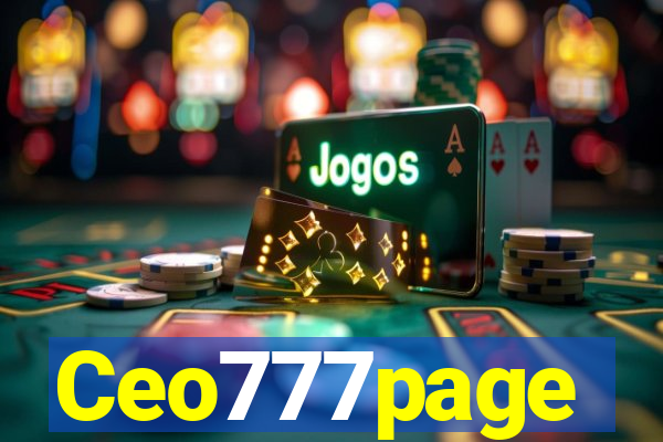 Ceo777page