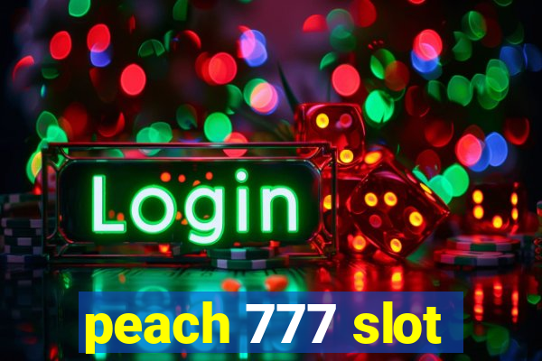 peach 777 slot