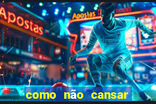 como não cansar no futebol