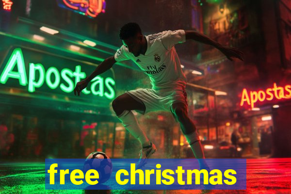 free christmas bingo cards