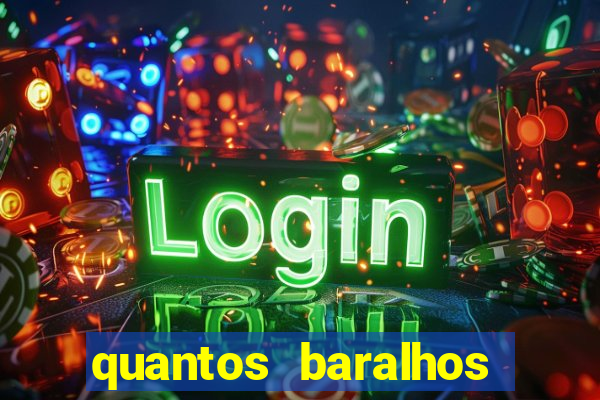 quantos baralhos para jogar poker