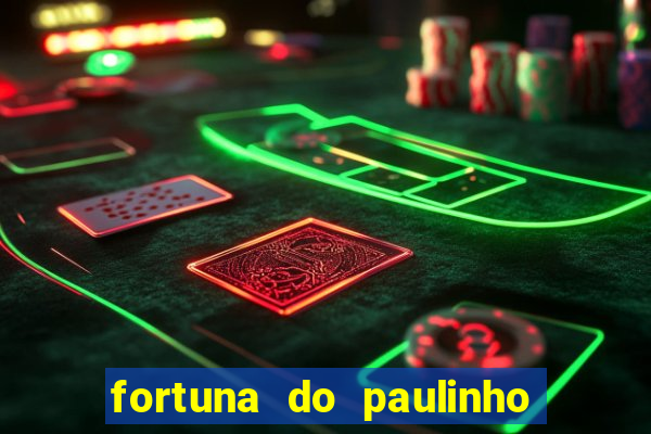 fortuna do paulinho do roupa nova