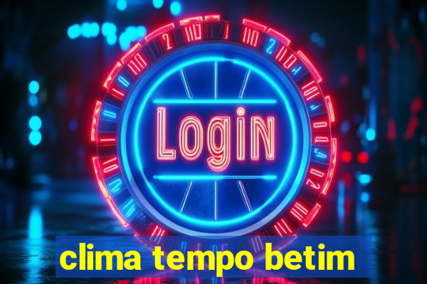 clima tempo betim