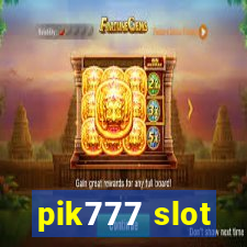 pik777 slot