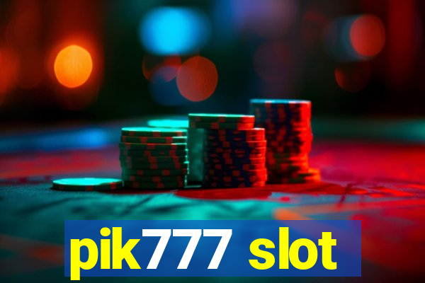 pik777 slot