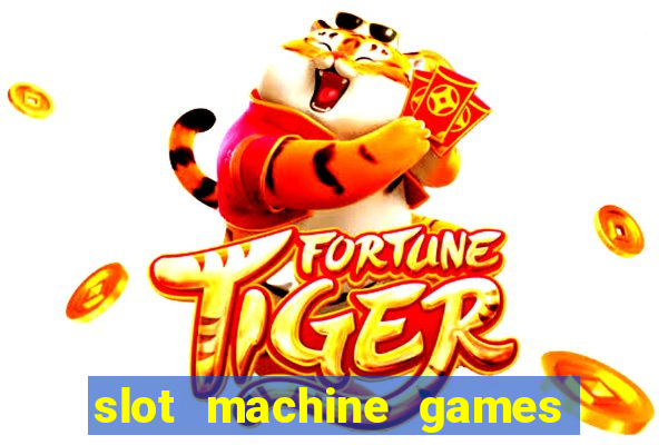 slot machine games real money