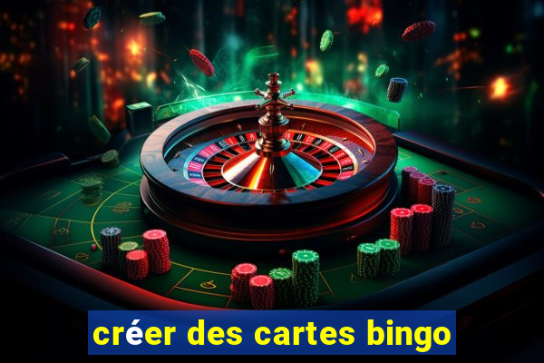 créer des cartes bingo