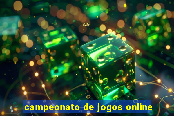 campeonato de jogos online