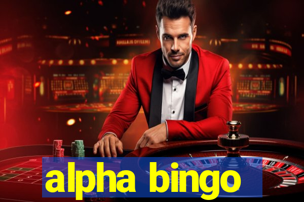 alpha bingo