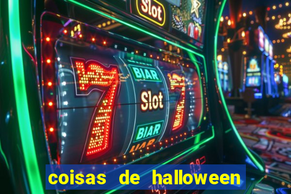 coisas de halloween com j