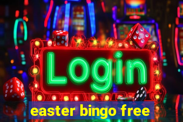 easter bingo free