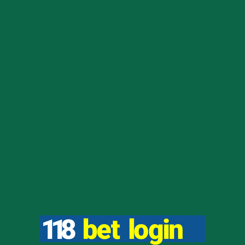 118 bet login