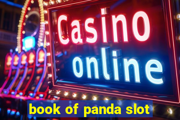 book of panda slot