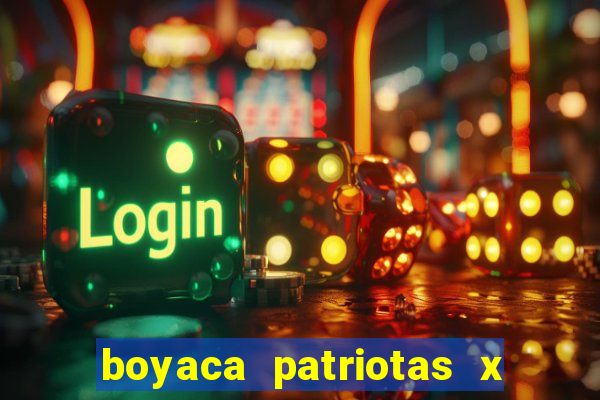 boyaca patriotas x deportivo pereira