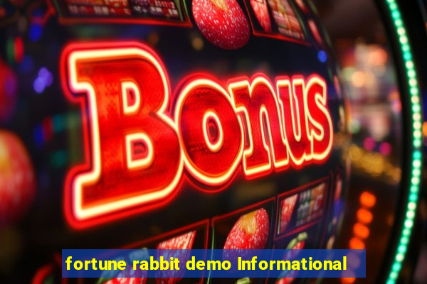 fortune rabbit demo Informational