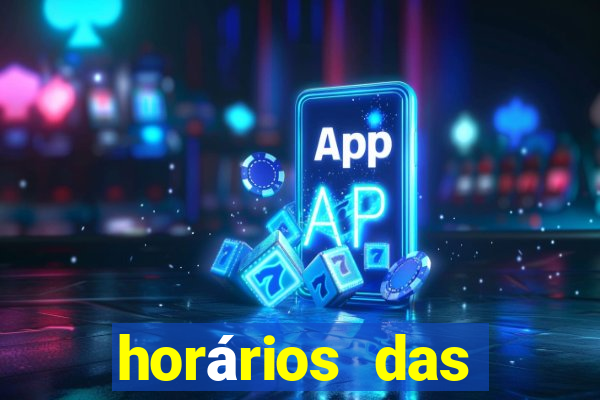 horários das plataformas de jogos