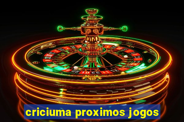 criciuma proximos jogos