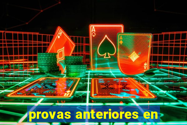 provas anteriores en