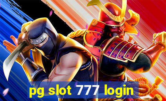 pg slot 777 login