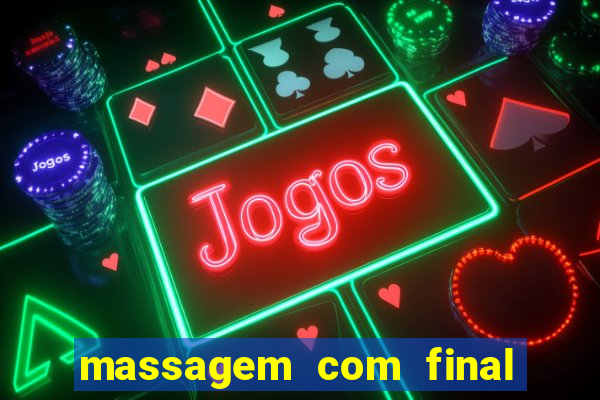 massagem com final feliz em santos