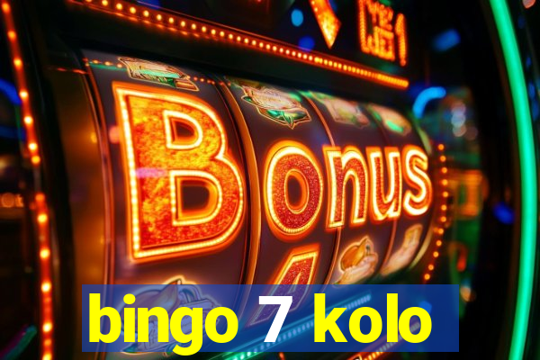 bingo 7 kolo