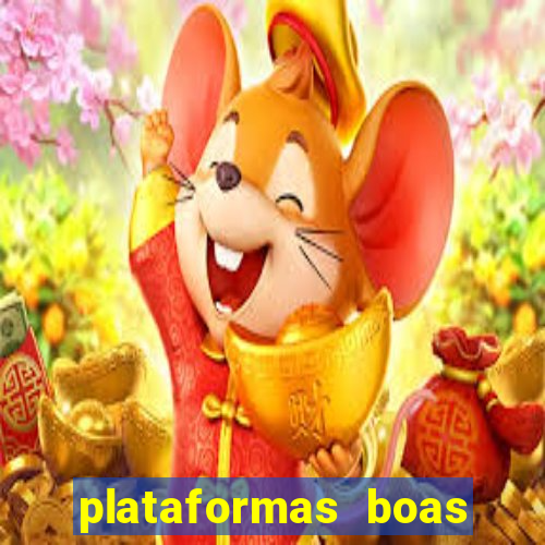 plataformas boas para jogar fortune tiger