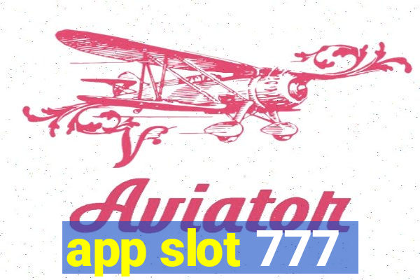 app slot 777