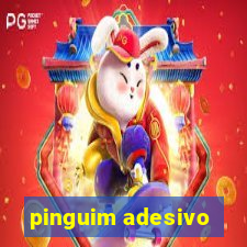 pinguim adesivo