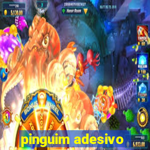 pinguim adesivo