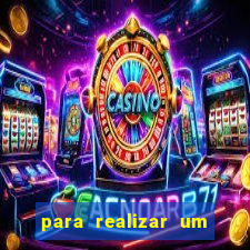 para realizar um bingo beneficente