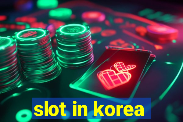 slot in korea