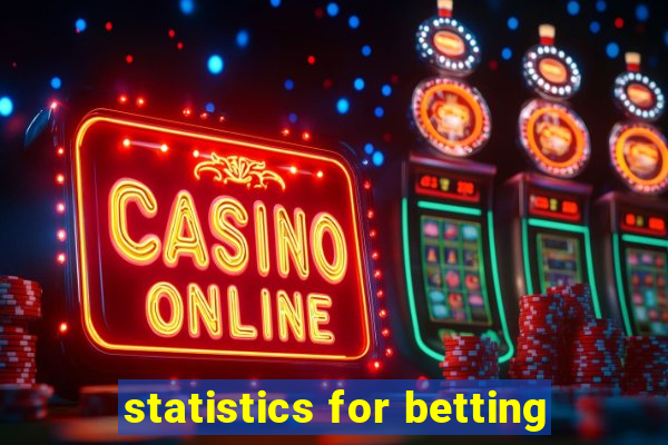 statistics for betting