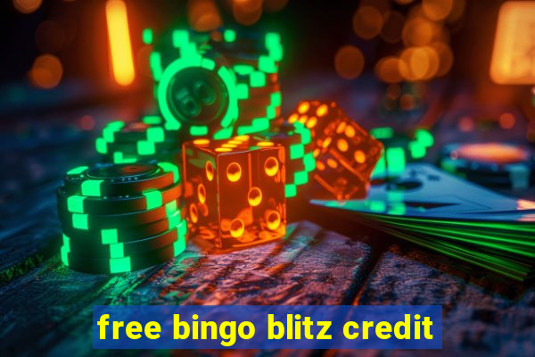 free bingo blitz credit