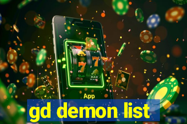 gd demon list