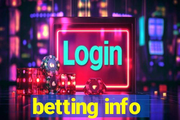 betting info