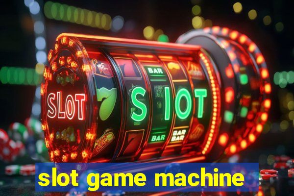 slot game machine