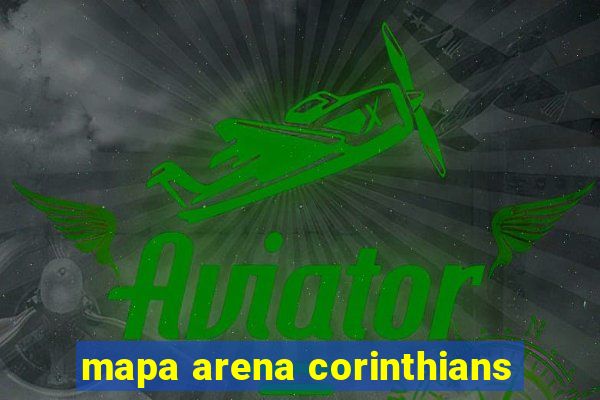 mapa arena corinthians