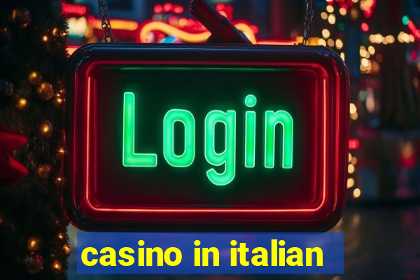 casino in italian